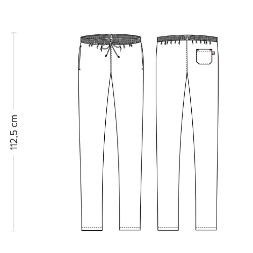 HLAČE PLUTONE Crne